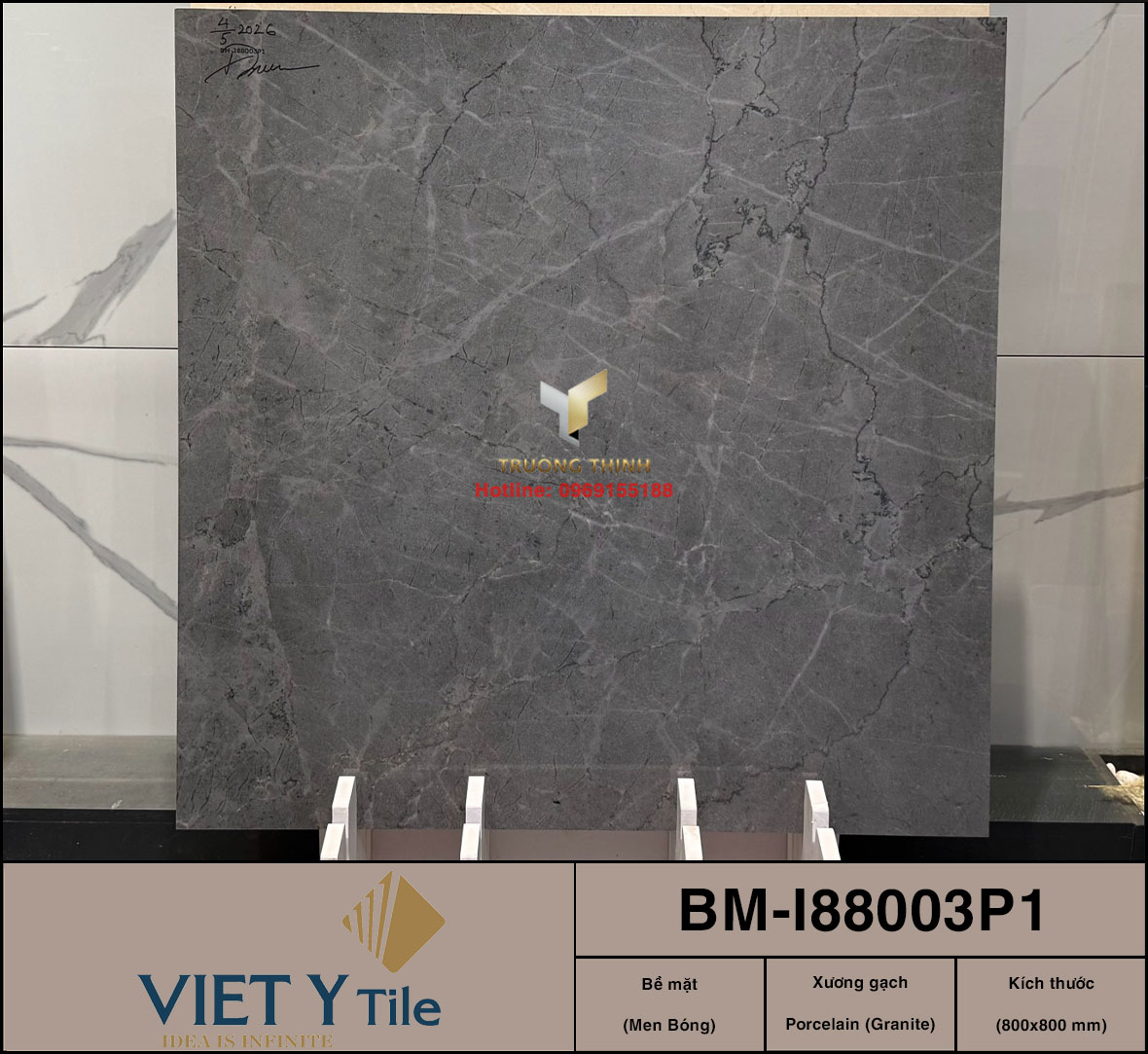 10 Mẫu Gạch Lát Nền Granite 80x80 Xương Trắng Đẳng Cấp Từ Gạch Việt Ý