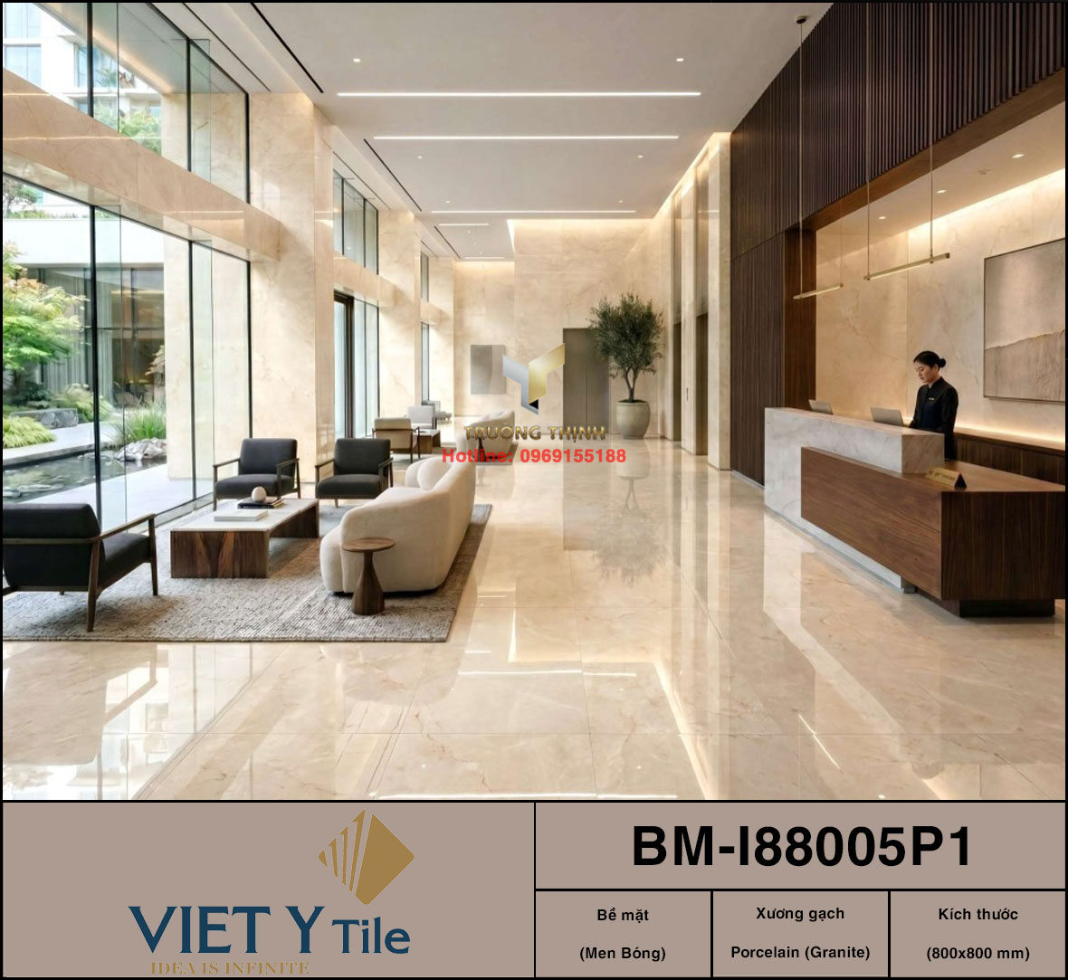 10 Mẫu Gạch Lát Nền Granite 80x80 Xương Trắng Đẳng Cấp Từ Gạch Việt Ý