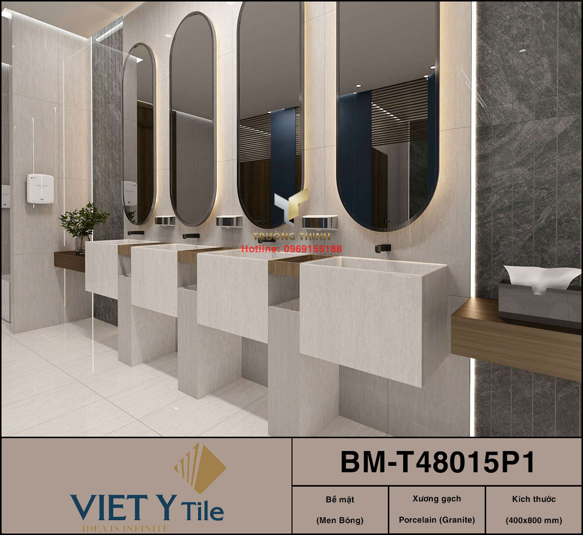 2 Mẫu Gạch Granite Xương Trắng 40x80 Vân Đá Travertine Từ Việt Ý: Đẳng Cấp Kiến Trúc Hiện Đại