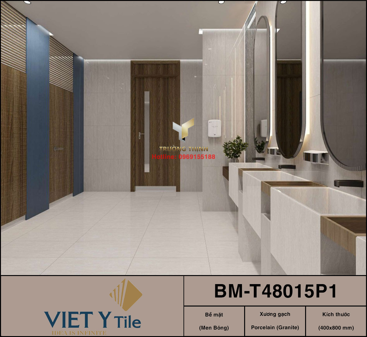 2 Mẫu Gạch Granite Xương Trắng 40x80 Vân Đá Travertine Từ Việt Ý: Đẳng Cấp Kiến Trúc Hiện Đại