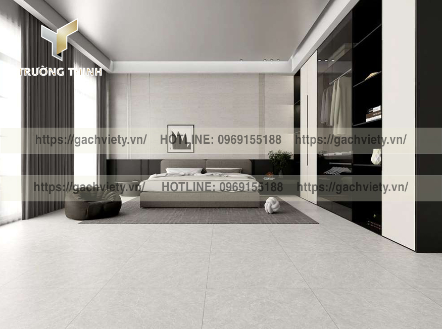 Khám phá bí quyết chọn gạch lát nền phòng khách cao cấp: họa tiết vân đá, xương Granite, men Matt tone ghi xám tại Gạch Việt Ý. Kiến tạo không gian sống đẳng cấp, bền vững. Liên hệ Trường Thịnh 0919156136!