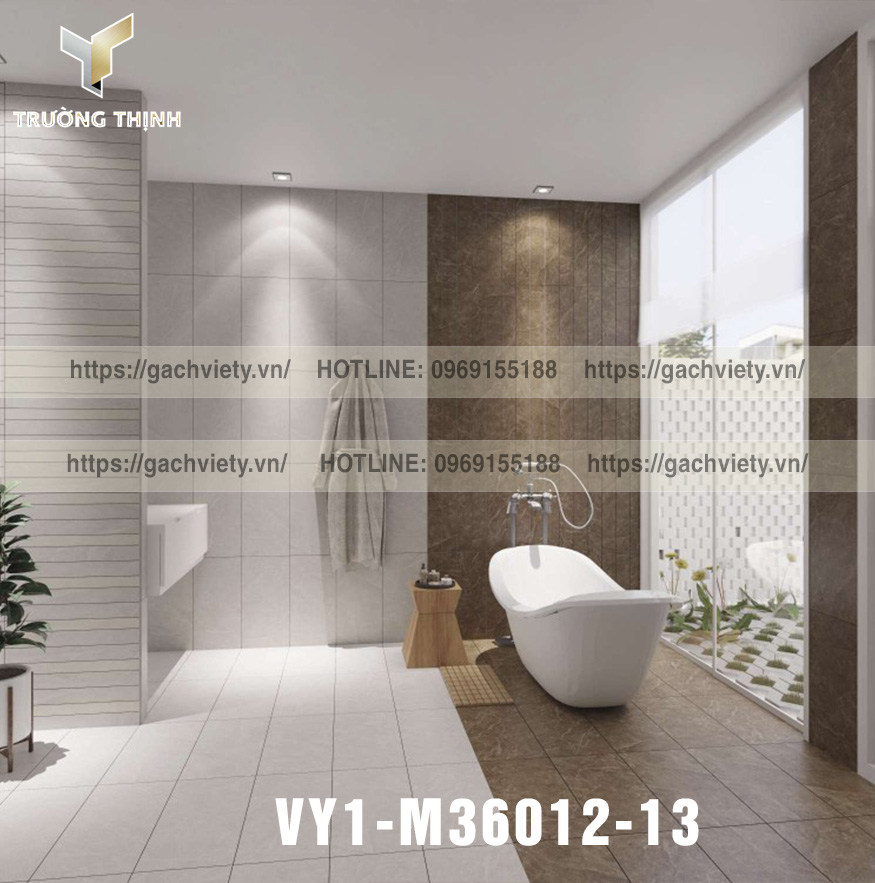 Cách phối màu gạch ốp tường và gạch lát nền hài hòa cho không gian sống đẳng cấp