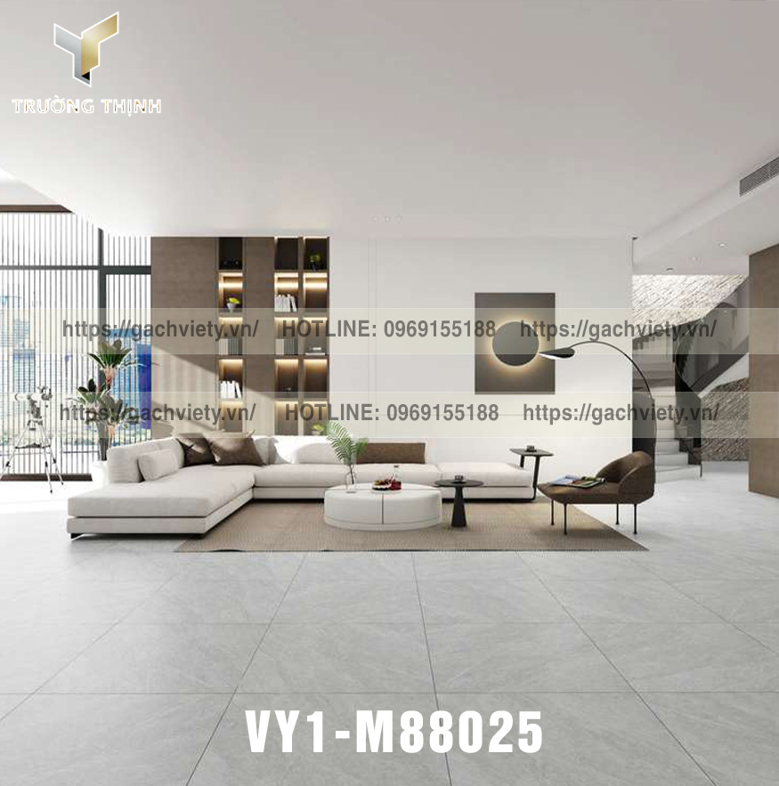 Cách phối màu gạch ốp tường và gạch lát nền hài hòa cho không gian sống đẳng cấp