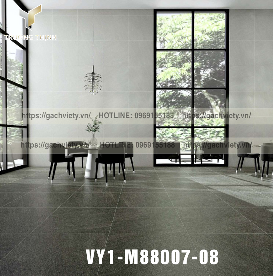 Cách phối màu gạch ốp tường và gạch lát nền hài hòa cho không gian sống đẳng cấp