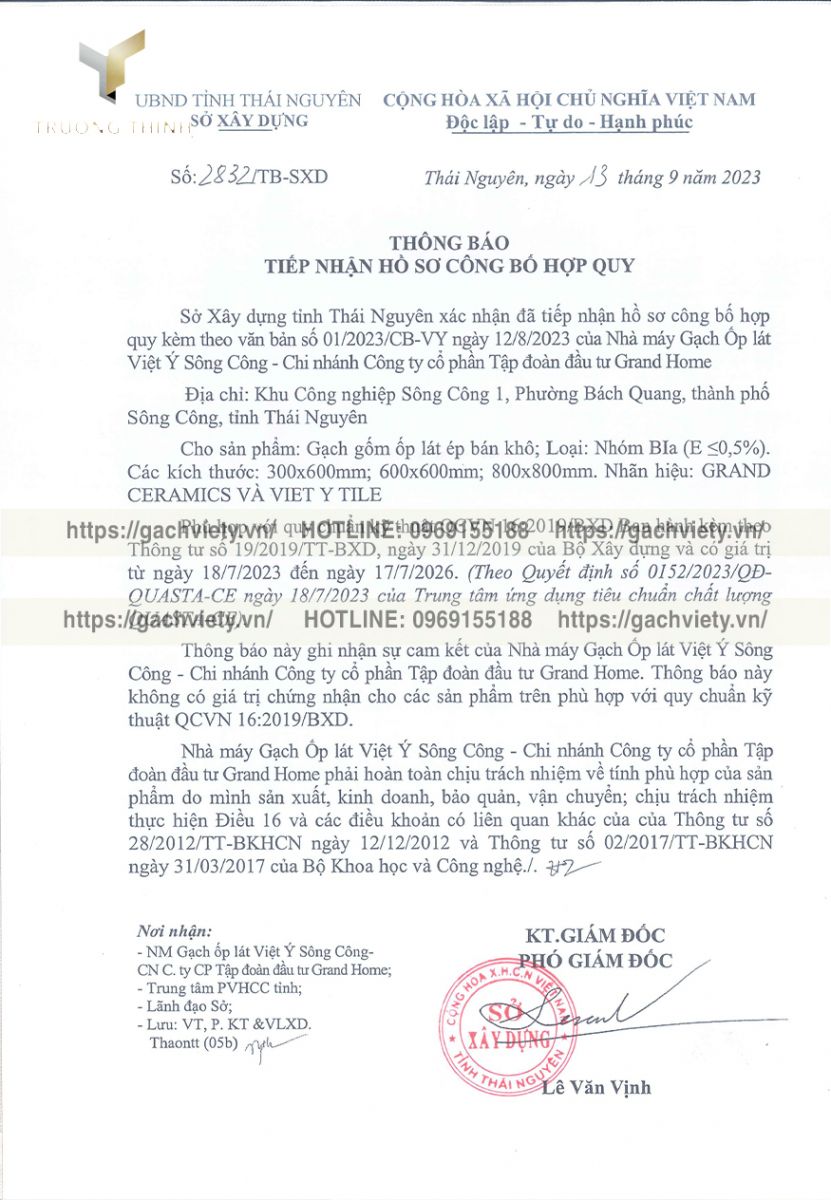 Tổng Hợp Chứng Nhận & Tiêu Chuẩn Chất Lượng – Cam Kết Uy Tín Vàng Cho Mọi Công Trình