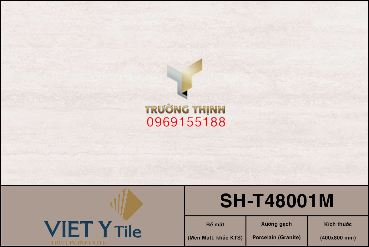 Gạch Granite Men Matt Khắc KTS 400x800 Việt Ý SH-T48001M Giá Tốt