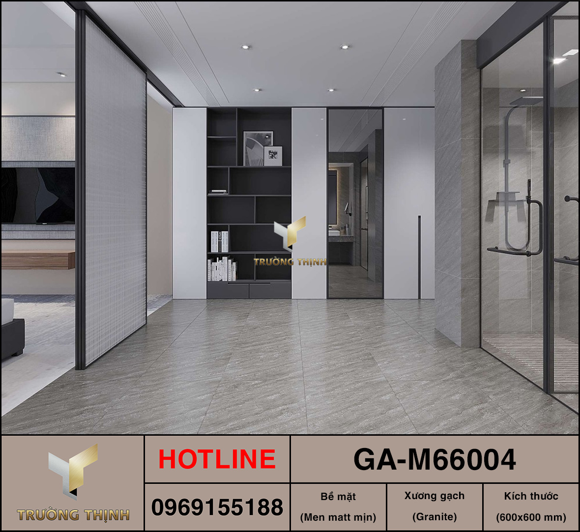 Gạch 600x600 Việt Ý GA-M66004