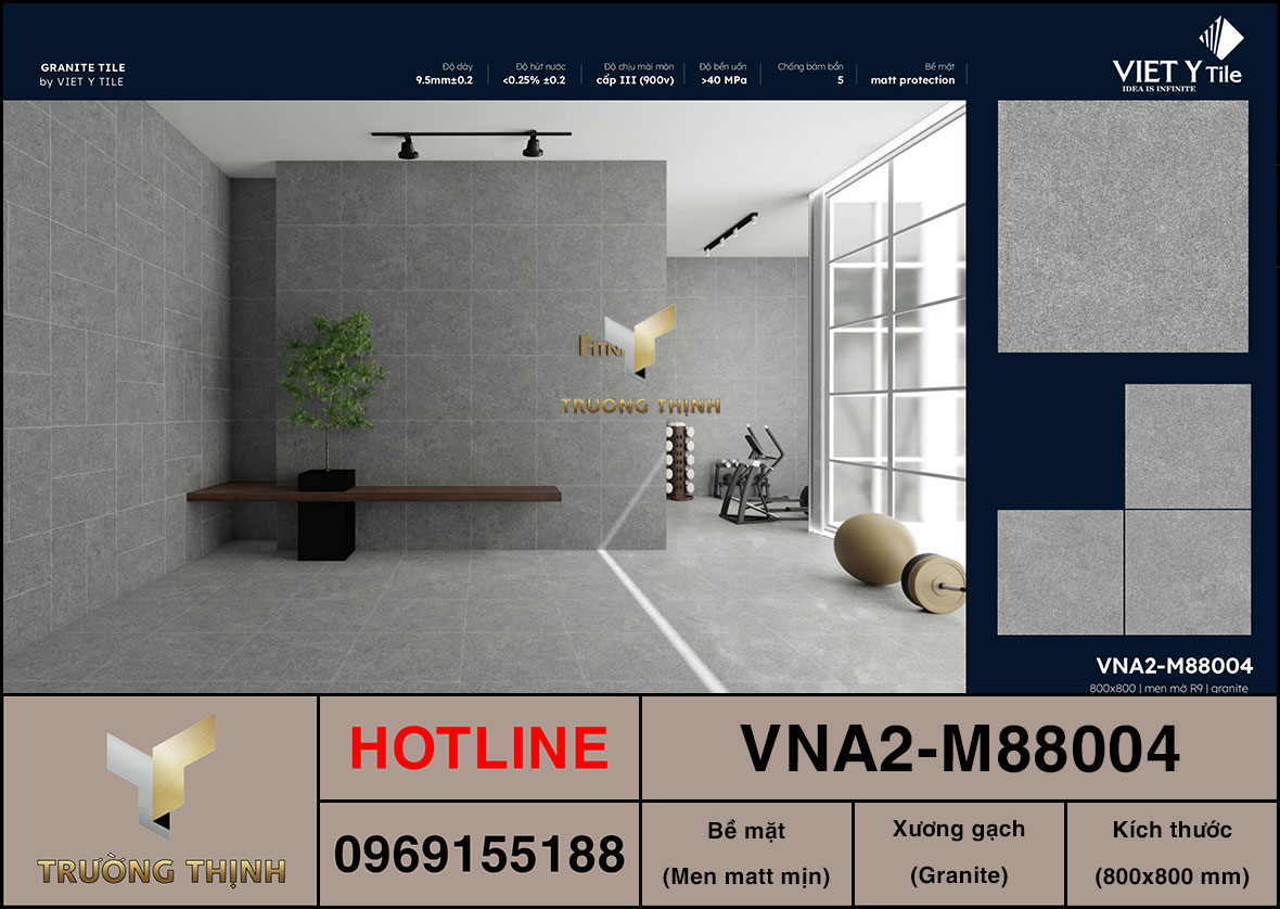 Gạch 800x800 Việt Ý VNA2-M88004