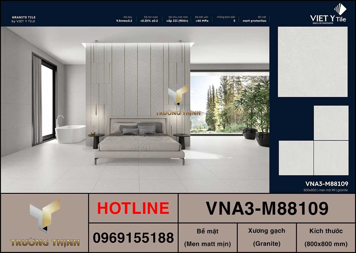 Gạch 800x800 Việt Ý VNA3-M88109