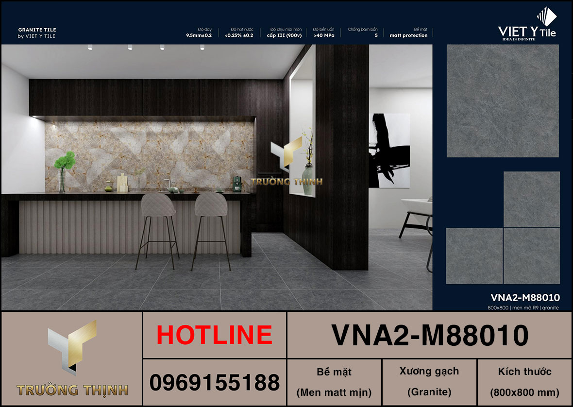 Gạch 800x800 Việt Ý VNA2-M88010