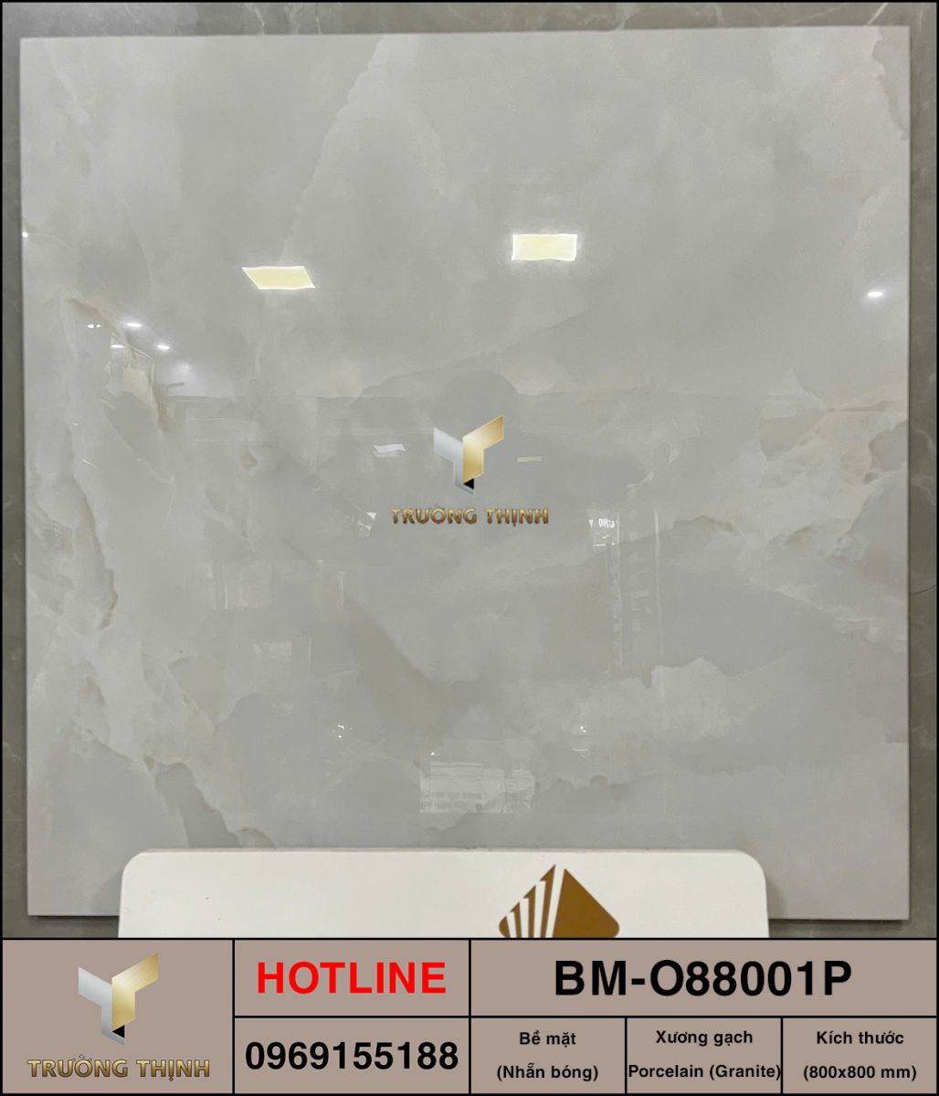 Gạch lát nền 800x800 Việt Ý BM-O88001P