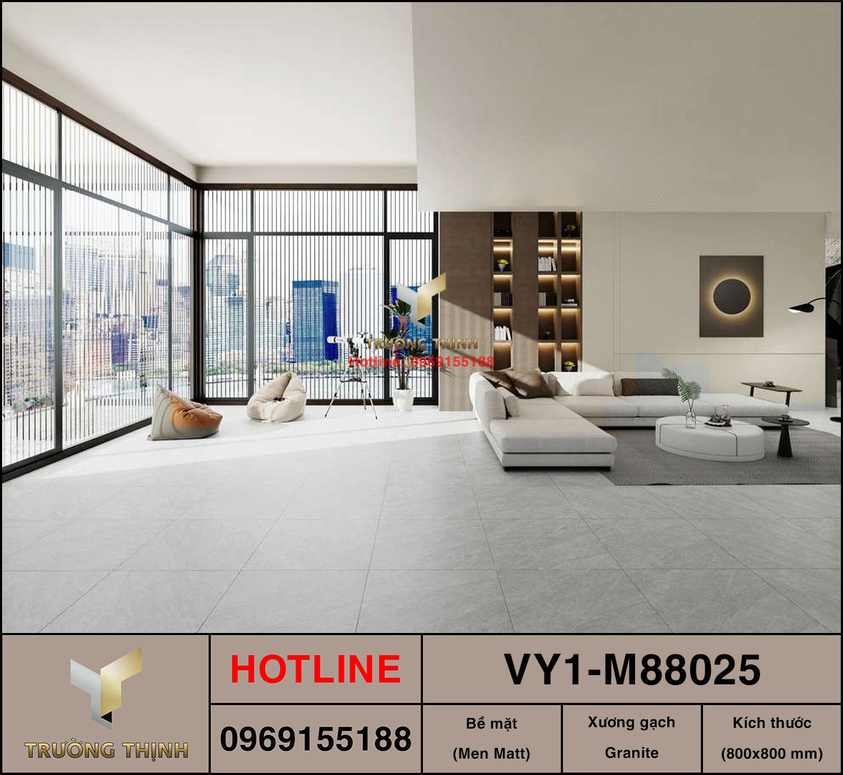 Gạch 800x800 Việt Ý VY1-M88025