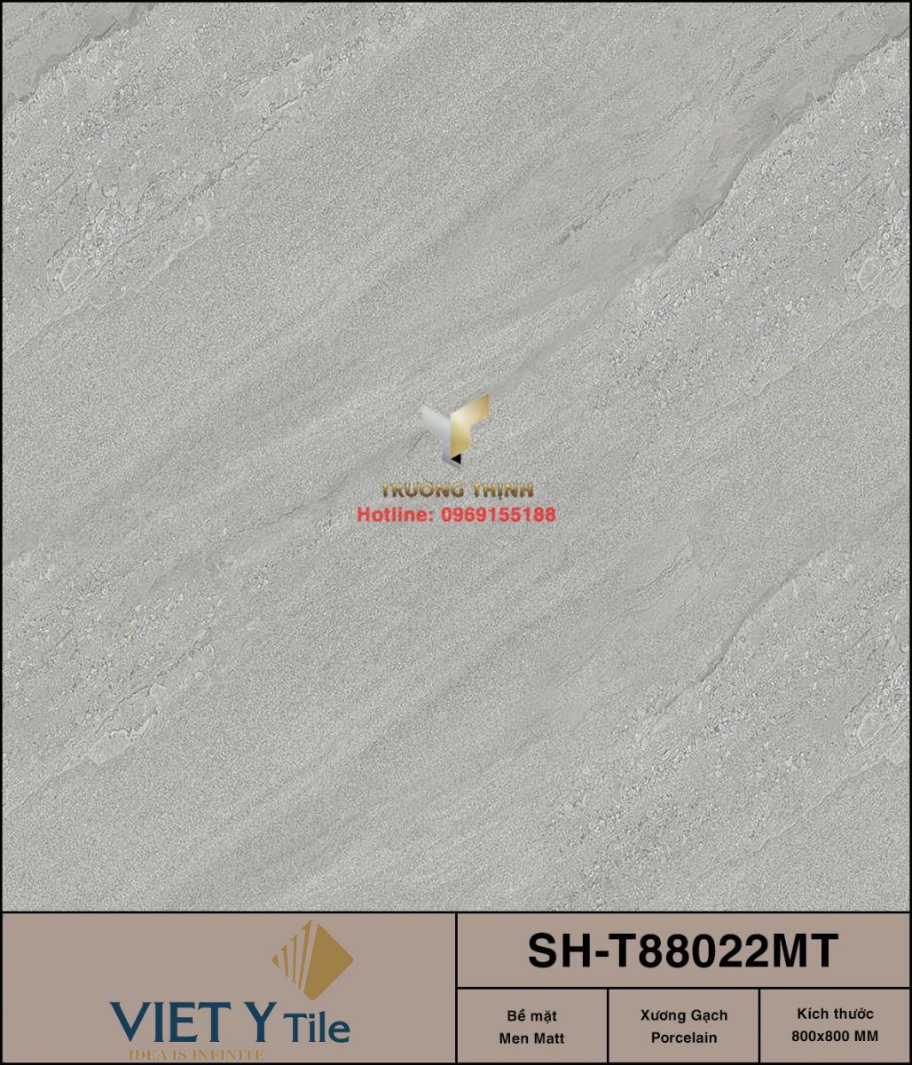 Gạch lát nền men Matt vân đá Travertine 800x800 Việt Ý SH-T88022MT: Sự lựa chọn hoàn hảo cho không gian hiện đại
