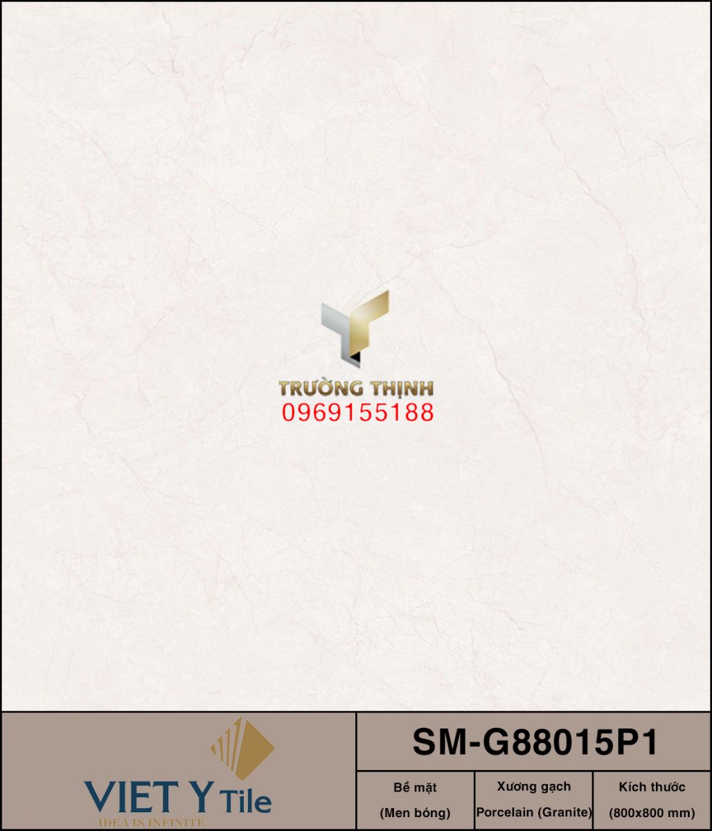 Gạch lát nền granite xương đá 800x800 Việt Ý SM-G88015P1: Sự Tinh Tế Trong Từng Đường Nét