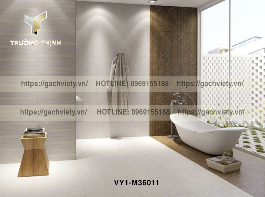 Gạch Ốp Lát Phòng Tắm Việt Ý: An Toàn, Sang Trọng và Dễ Vệ Sinh – Kiến Tạo Không Gian Thư Giãn Đẳng Cấp