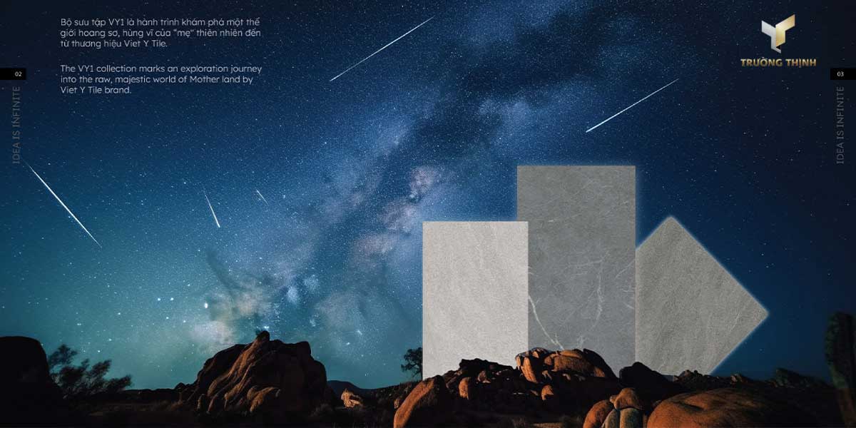 Bộ sưu tập gạch Việt Ý vẻ đẹp hùng vỹ từ thiên nhiên