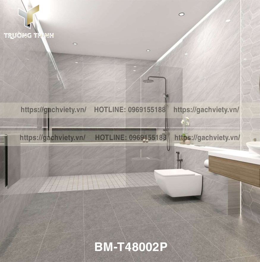 Gạch ốp tường Men Bóng 40x80 Việt Ý làm đẹp cho mọi nhà