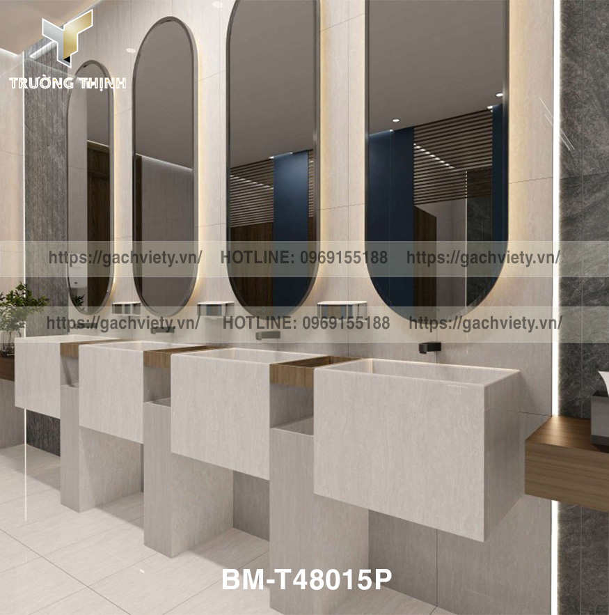 Gạch ốp tường Men Bóng 40x80 Việt Ý làm đẹp cho mọi nhà