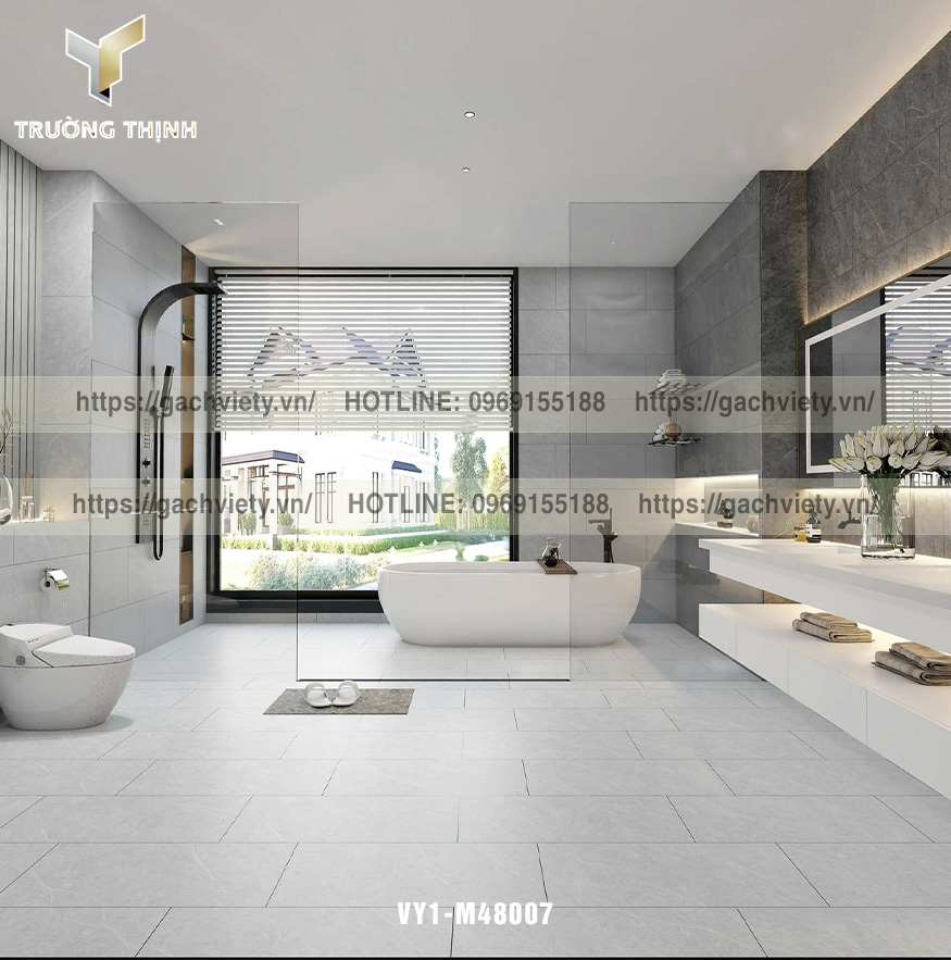 Gạch Ốp Tường Bếp & Vệ Sinh Việt Ý: Đẹp, Bền, Dễ Vệ Sinh | Trường Thịnh Group