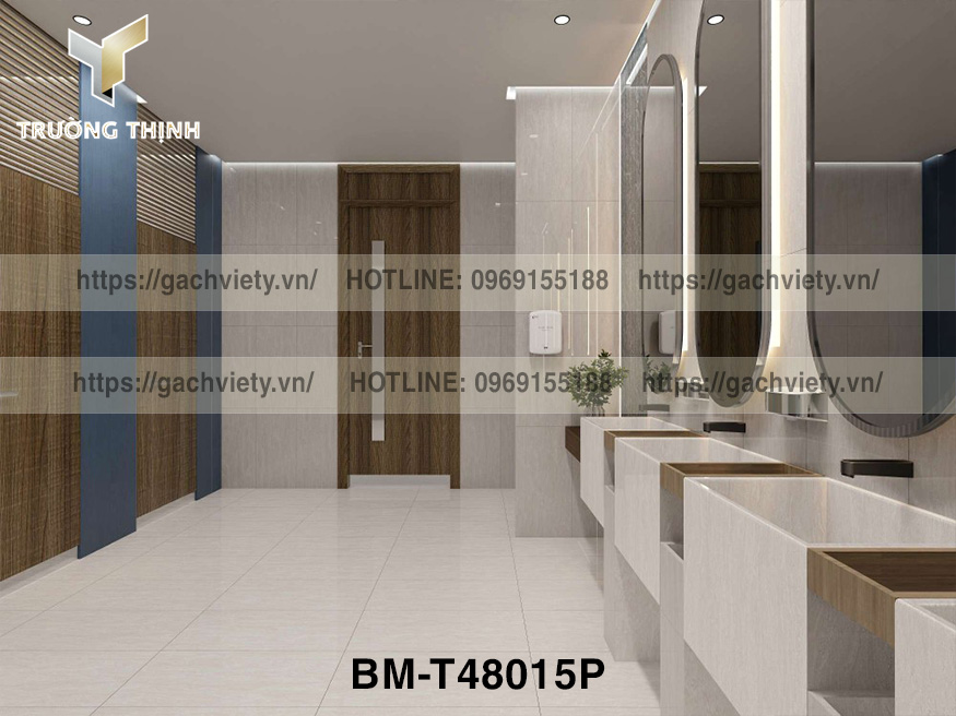 Gạch ốp tường granite vân đá sọc dưa 400x800 Việt Ý đẹp sang | Trường Thịnh Group
