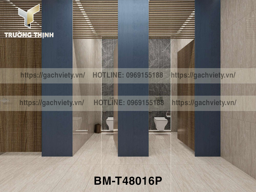 Gạch ốp tường granite vân đá sọc dưa 400x800 Việt Ý đẹp sang | Trường Thịnh Group