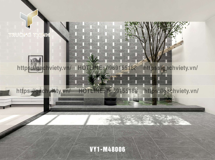 Gạch ốp tường vân đá 400x800 Việt Ý: Nâng Tầm Sang Trọng và Đẳng Cấp Cho Mọi Không Gian