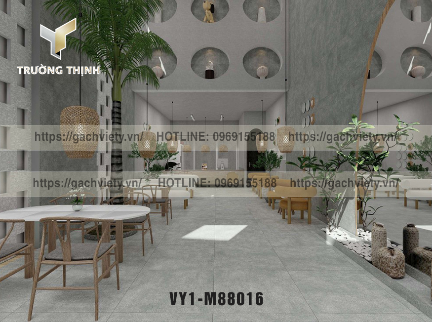   Gạch vân xi măng Việt Ý | Xu hướng thiết kế hiện đại & Tối giản