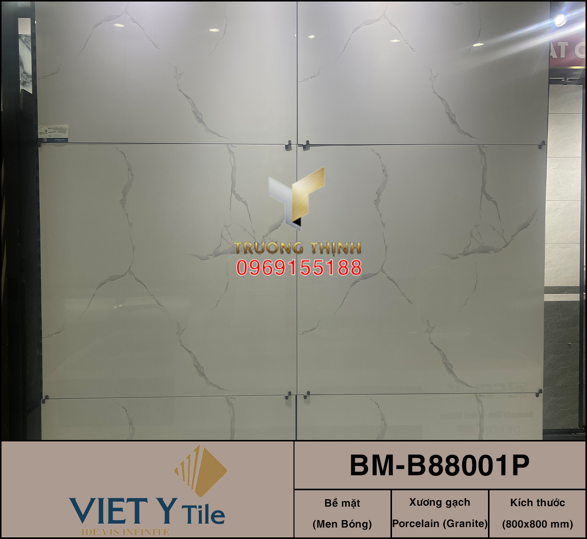Gạch Việt Ý 80x80: Giải pháp sang trọng cho biệt thự và sảnh lớn | Trường Thịnh Group