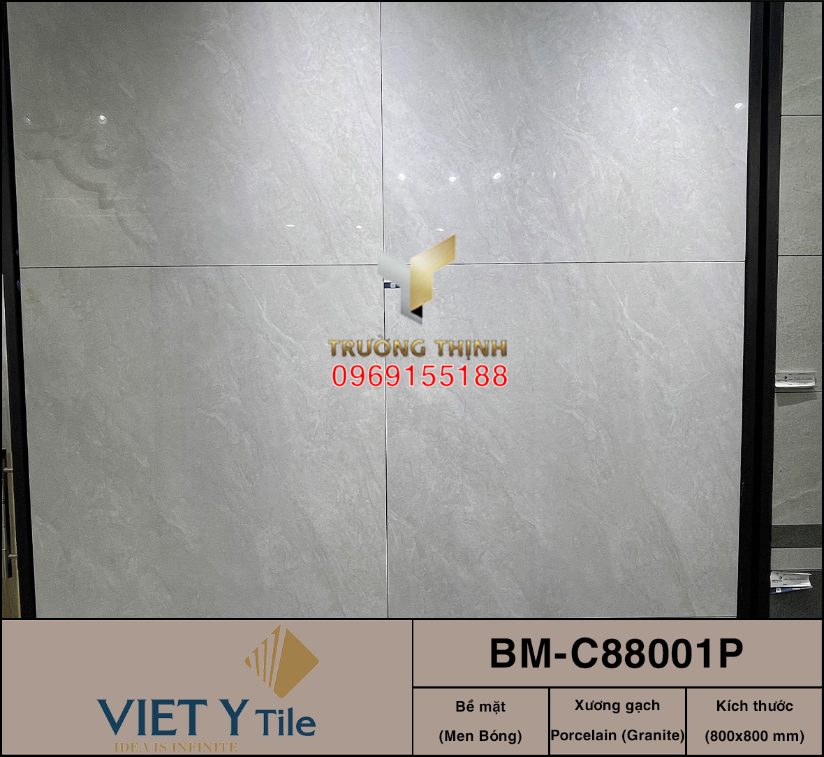 Gạch Việt Ý 80x80: Giải pháp sang trọng cho biệt thự và sảnh lớn | Trường Thịnh Group