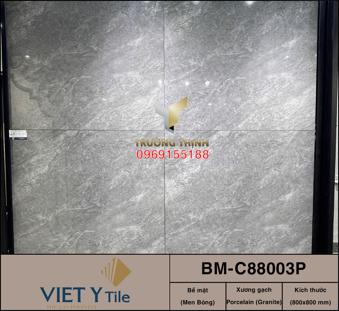 Gạch Việt Ý 80x80: Giải pháp sang trọng cho biệt thự và sảnh lớn | Trường Thịnh Group