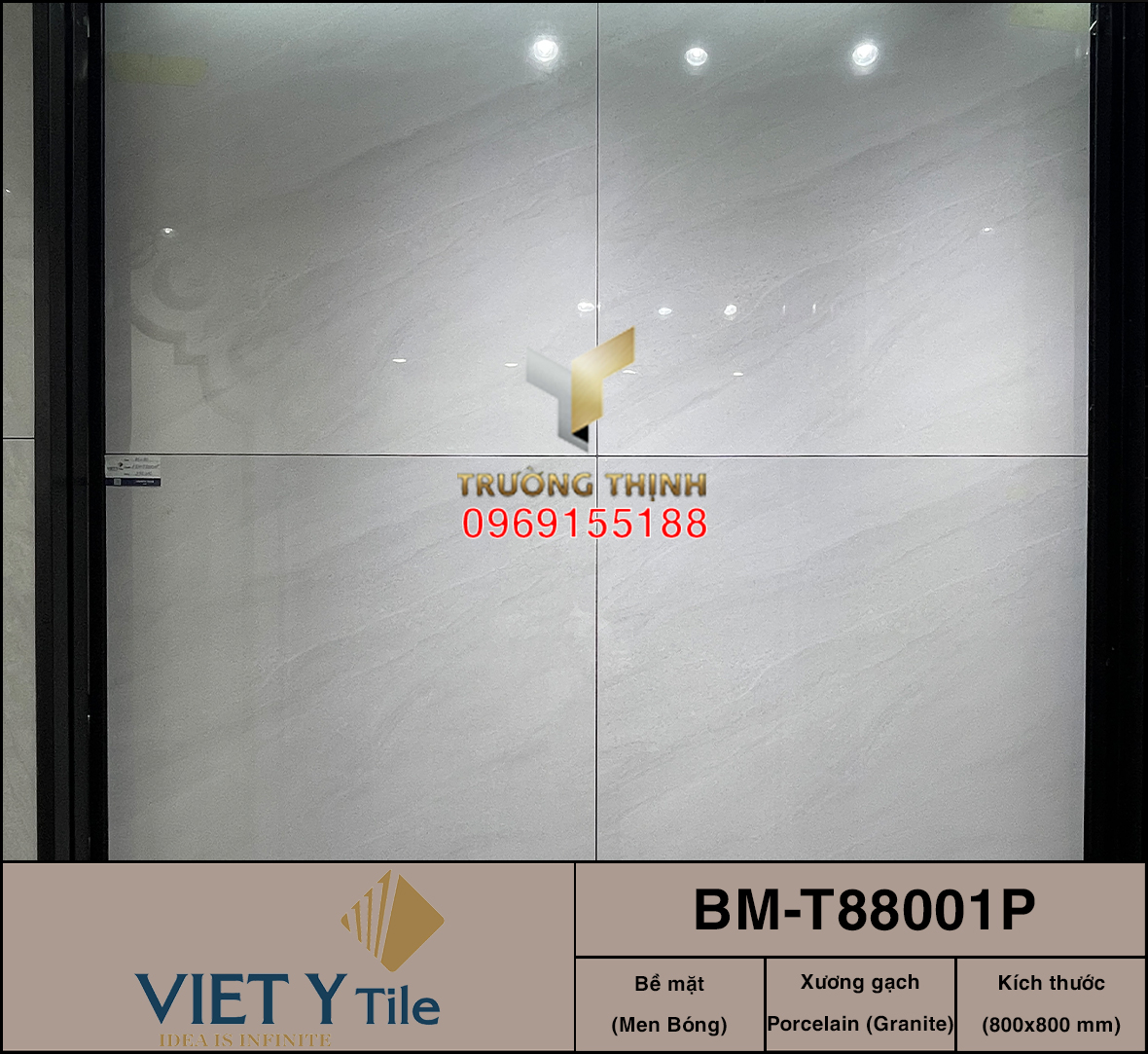 Gạch Việt Ý 80x80: Giải pháp sang trọng cho biệt thự và sảnh lớn | Trường Thịnh Group