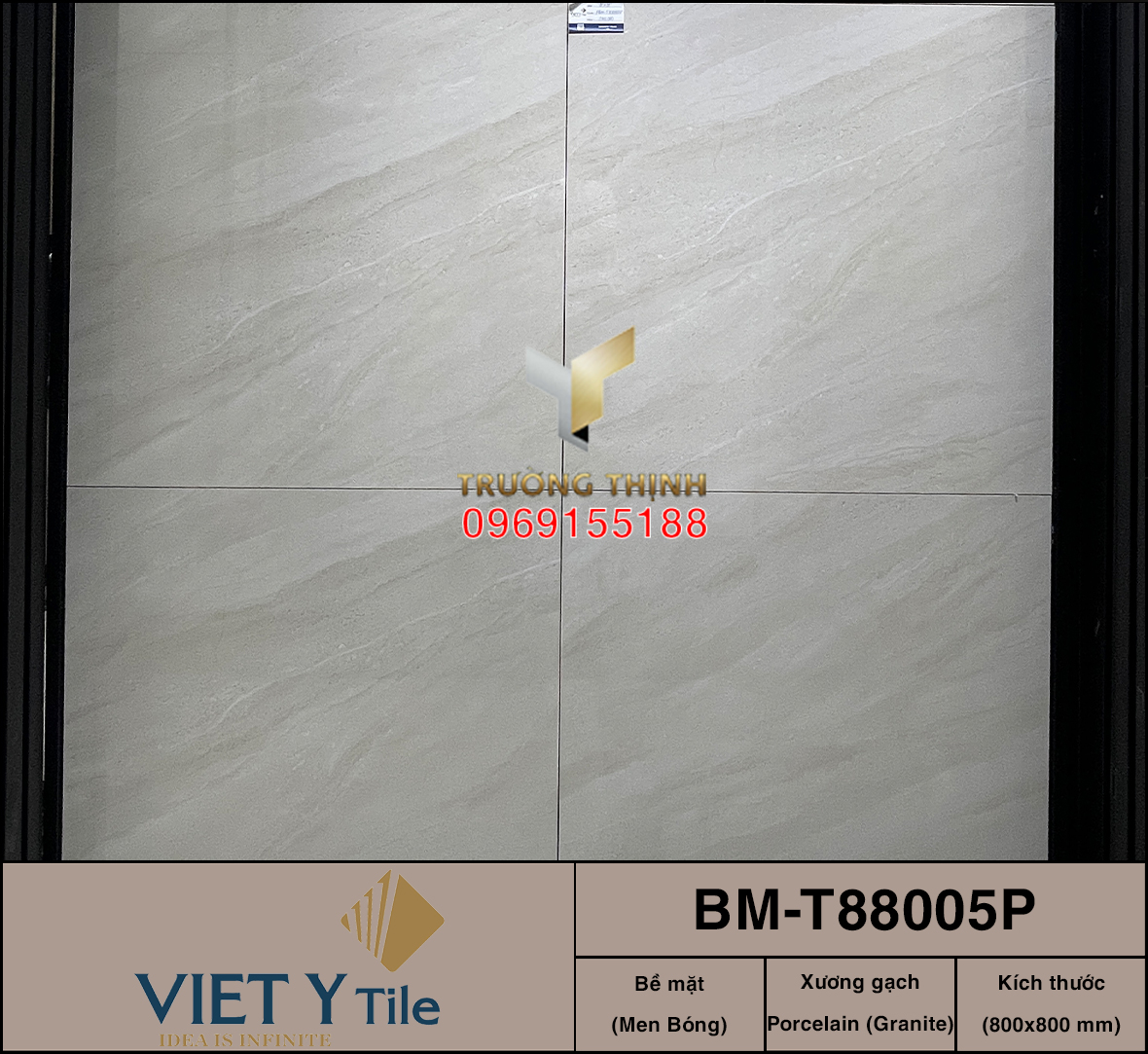 Gạch Việt Ý 80x80: Giải pháp sang trọng cho biệt thự và sảnh lớn | Trường Thịnh Group