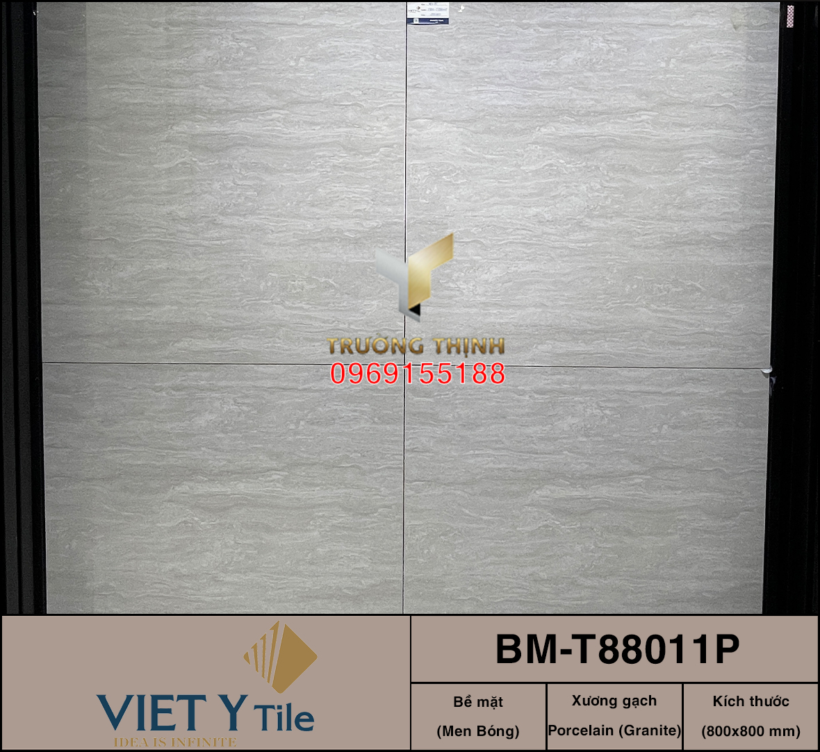Gạch Việt Ý 80x80: Giải pháp sang trọng cho biệt thự và sảnh lớn | Trường Thịnh Group