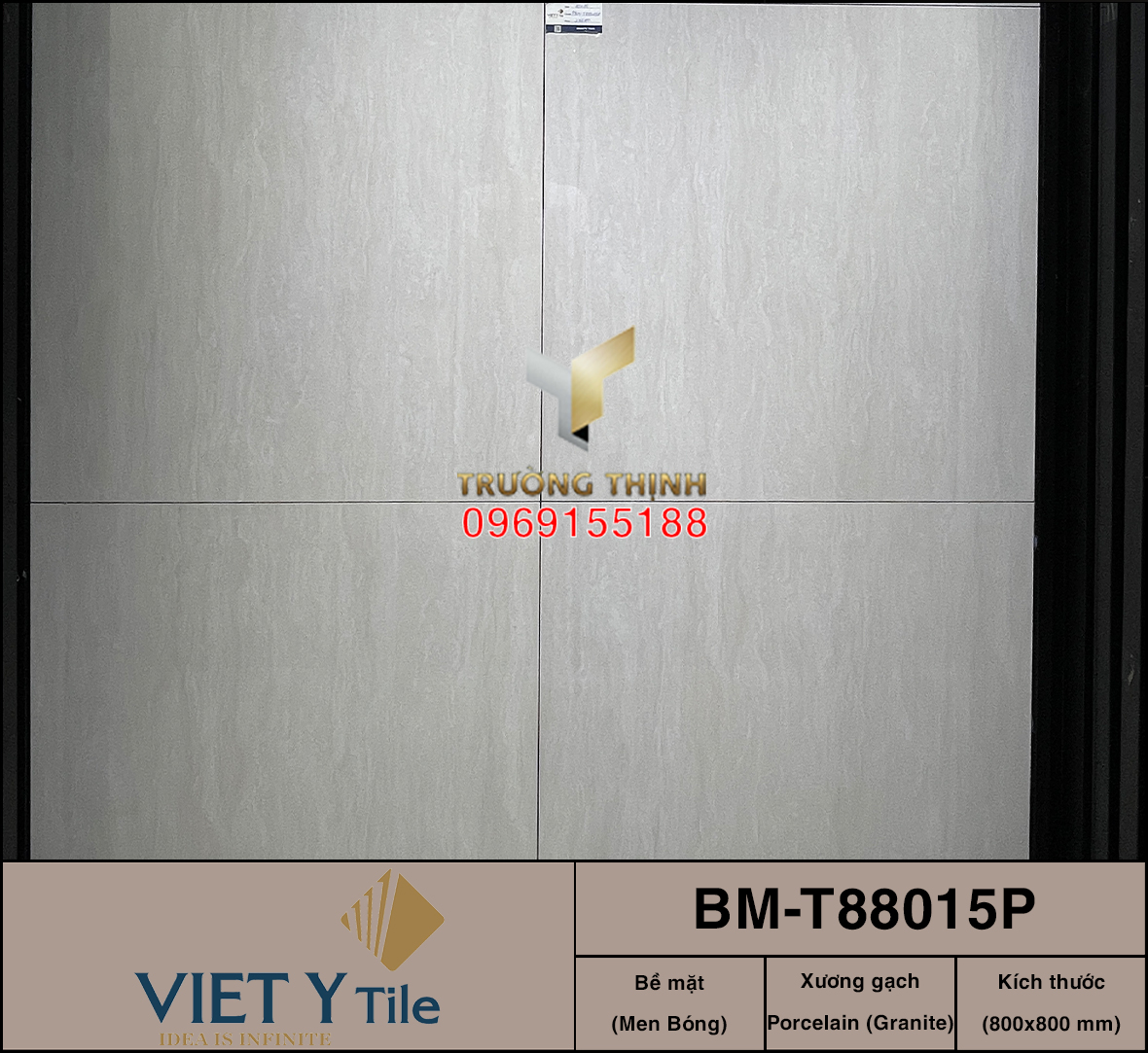Gạch Việt Ý 80x80: Giải pháp sang trọng cho biệt thự và sảnh lớn | Trường Thịnh Group