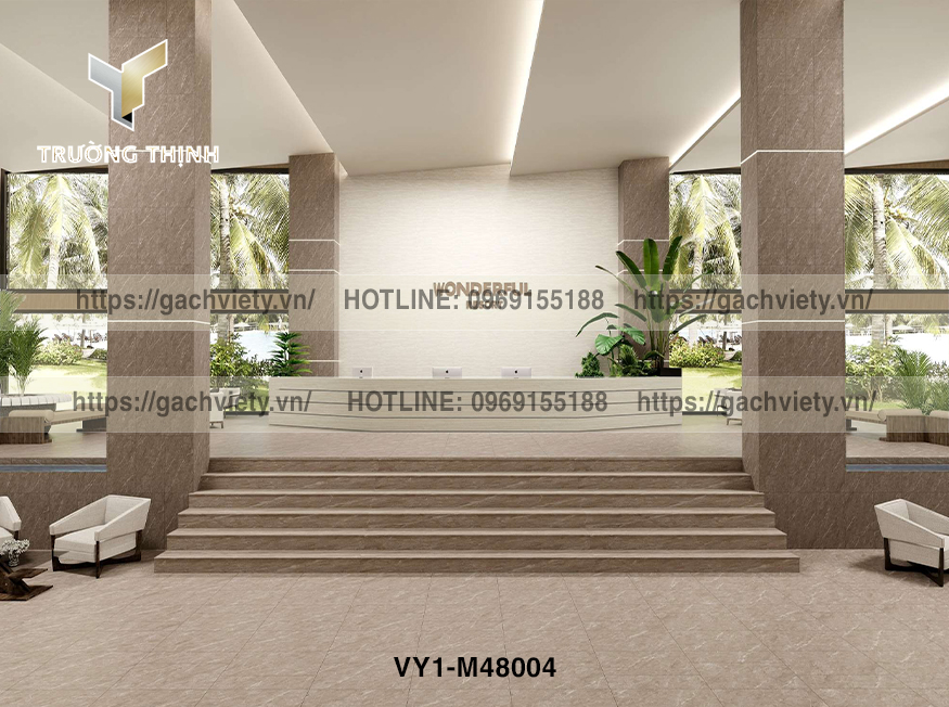 Gạch Ốp Tường Phòng Tắm Việt Ý 400x800: Đẹp Sang Trọng & Bền Vững Cùng Thời Gian