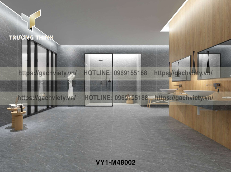 Gạch Ốp Tường Phòng Tắm Việt Ý 400x800: Đẹp Sang Trọng & Bền Vững Cùng Thời Gian