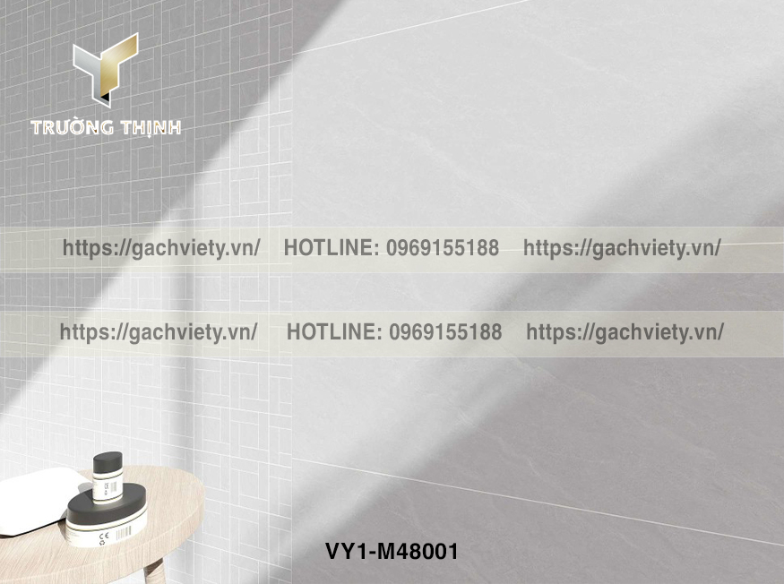 Gạch Ốp Tường Phòng Tắm Việt Ý 400x800: Đẹp Sang Trọng & Bền Vững Cùng Thời Gian