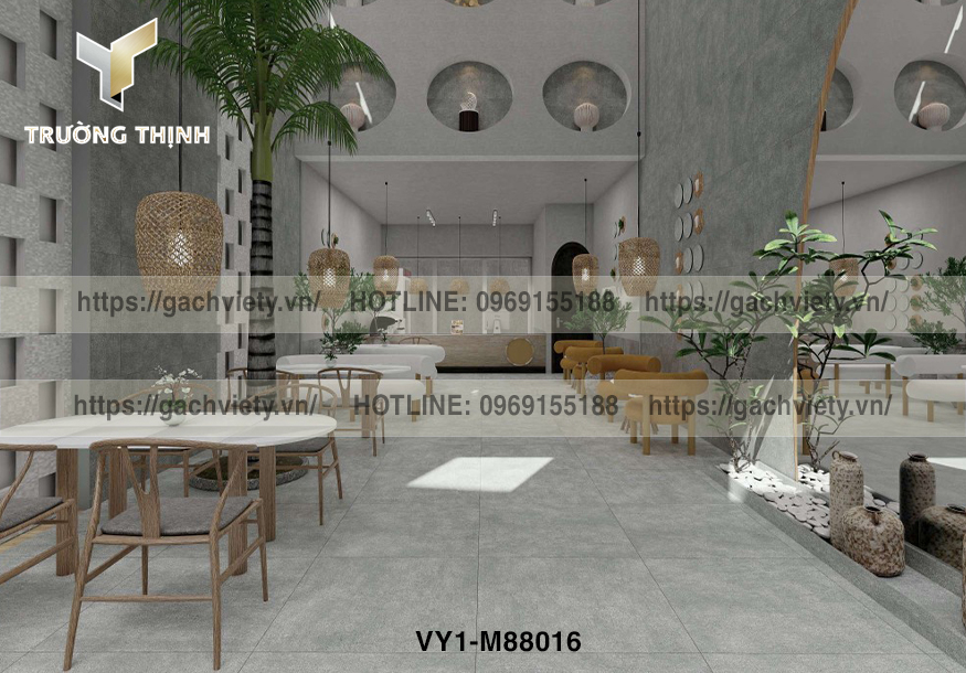 Thiết Kế Phong Cách Industrial Với Gạch Giả Bê Tông Việt Ý Đẳng Cấp