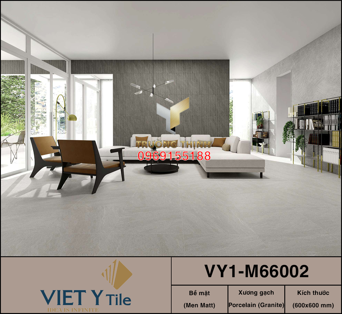Tổng hợp 8 mẫu gạch Việt Ý 600x600 bán chạy nhất cho phòng khách 2026