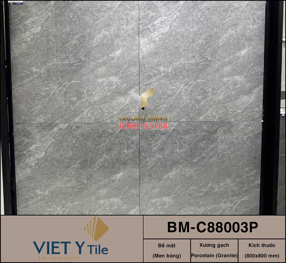 Top 8 mẫu gạch lát nền granite men bóng 80x80 Việt Ý đẹp sang 2026
