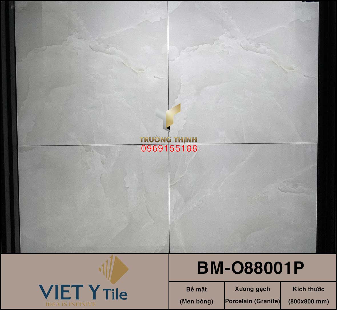 Top 8 mẫu gạch lát nền granite men bóng 80x80 Việt Ý đẹp sang 2026