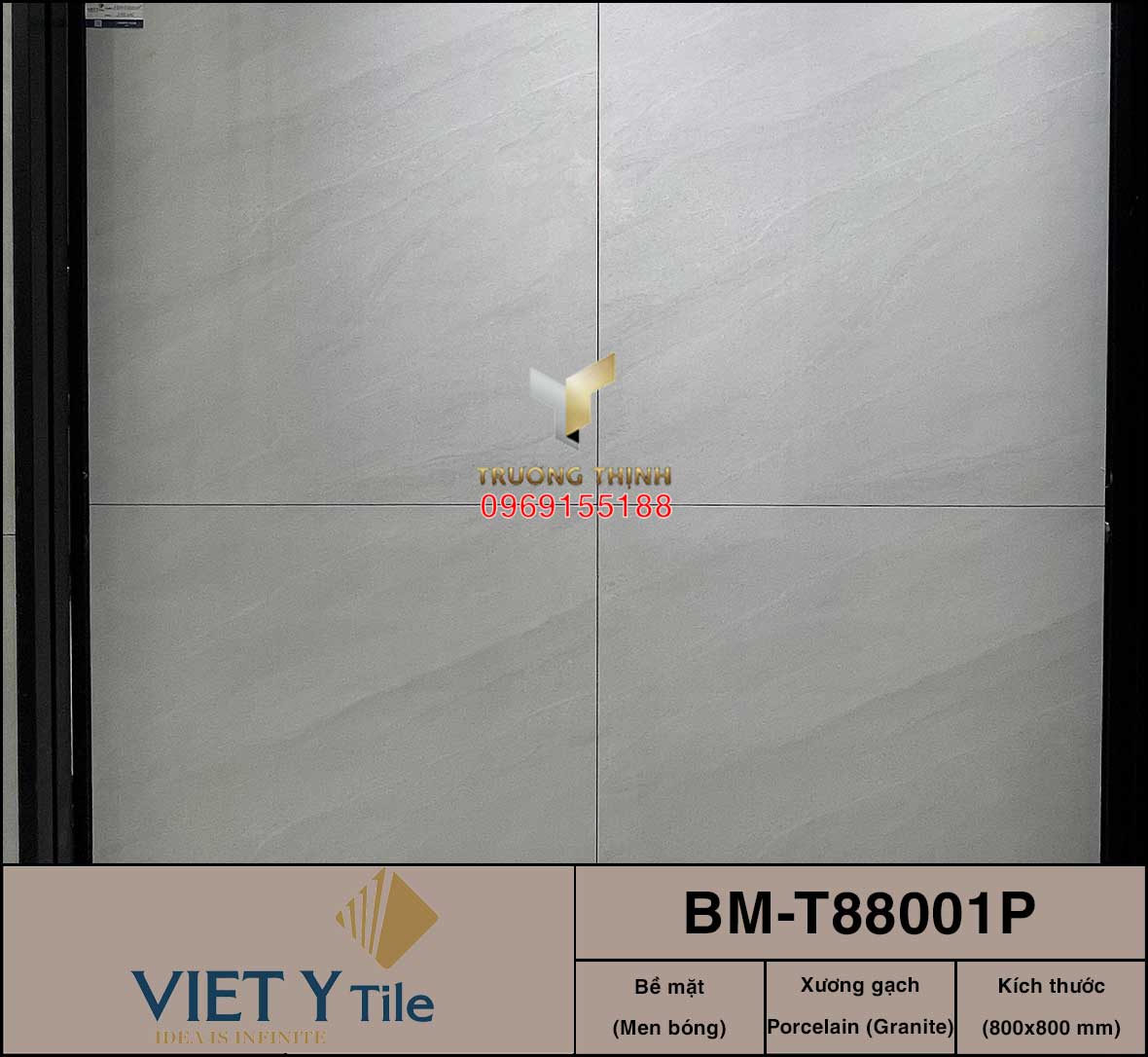 Top 8 mẫu gạch lát nền granite men bóng 80x80 Việt Ý đẹp sang 2026
