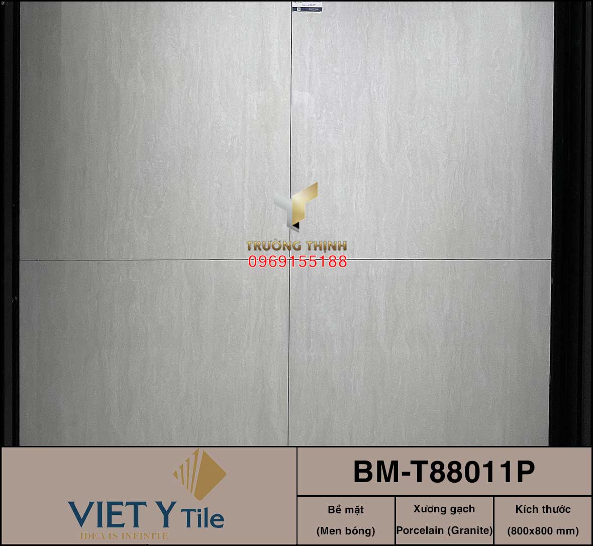 Top 8 mẫu gạch lát nền granite men bóng 80x80 Việt Ý đẹp sang 2026