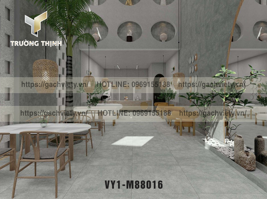 Ứng Dụng Gạch Việt Ý Trong Thiết Kế Nội Thất Nhà Ở: Biến Không Gian Thành Tác Phẩm Nghệ Thuật (Phòng Khách, Phòng Ngủ, Bếp)