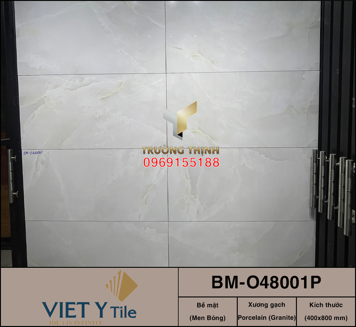 Xu hướng ốp tường gạch Việt Ý 40x80 mới nhất từ Bộ sưu tập VY1