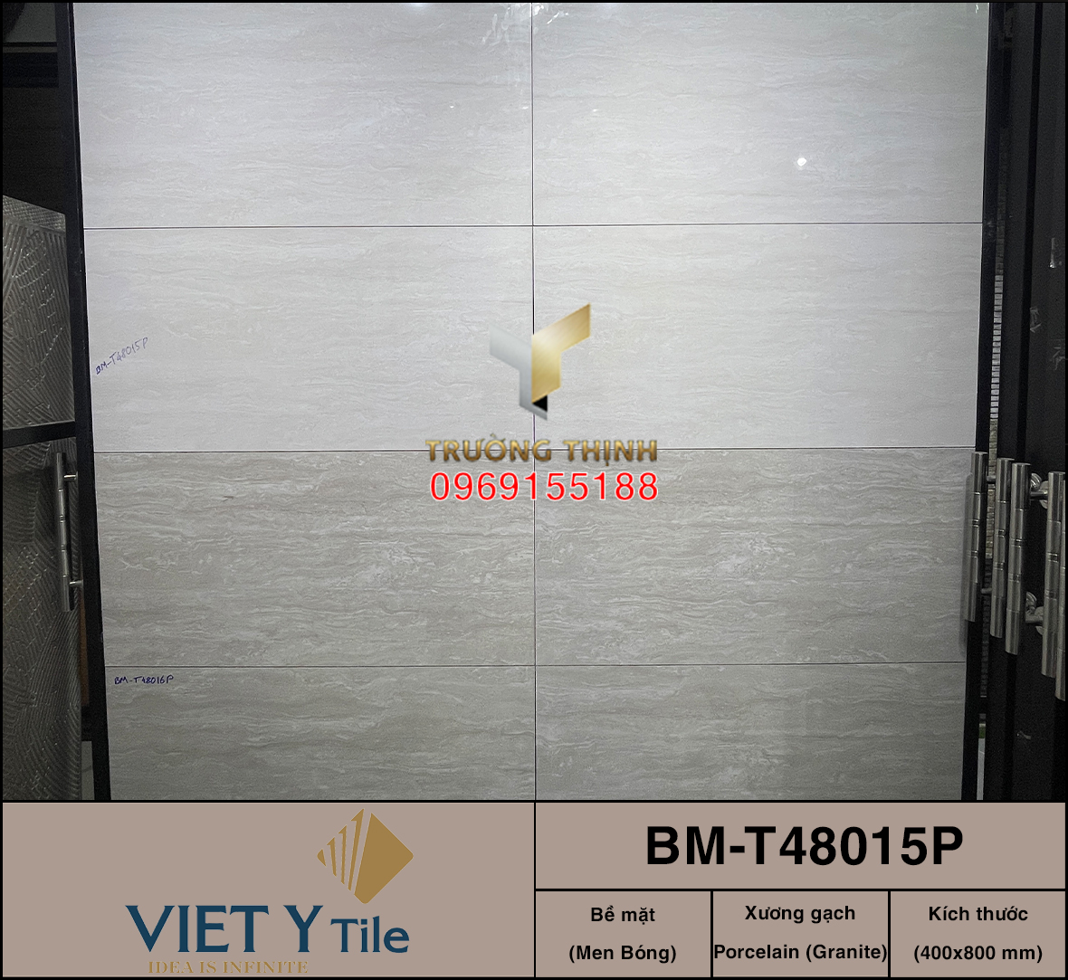 ​​​​​​​Xu hướng ốp tường gạch Việt Ý 40x80 mới nhất từ Bộ sưu tập VY1
